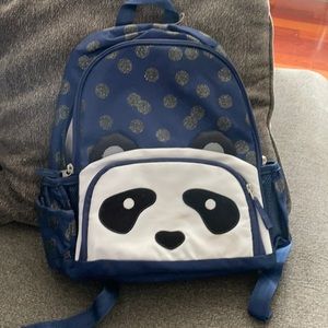 pottery barn panda backpack